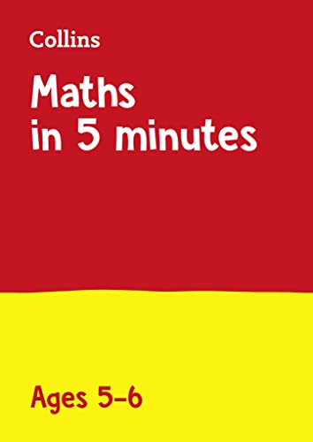 Maths in 5 Minutes a Day Age 5-6: Ideal for use at home